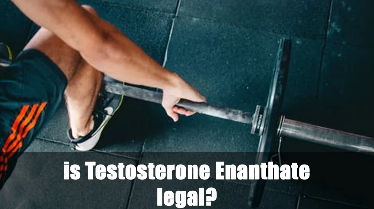 Il testosterone enantato è legale