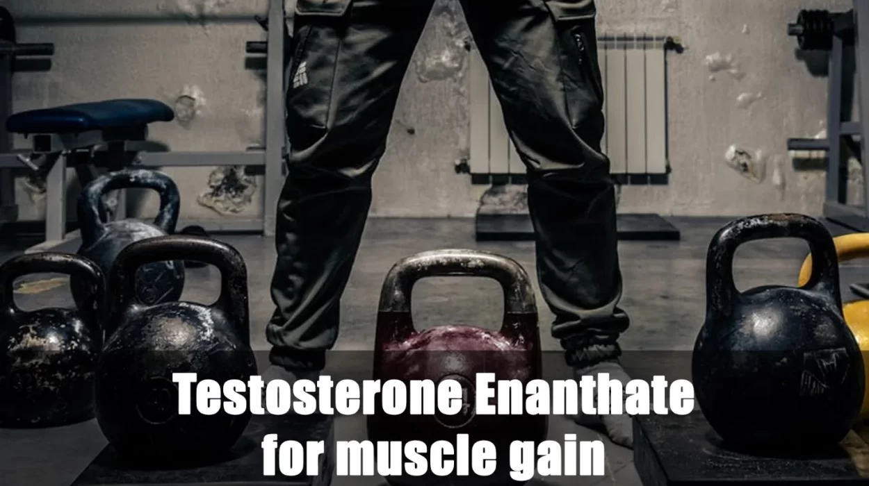 Testosterone Enanthate per il guadagno muscolare
